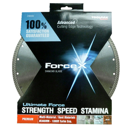 Diamond Blade 300mm x 20mm Multi-Material 10mm Rim Force X
